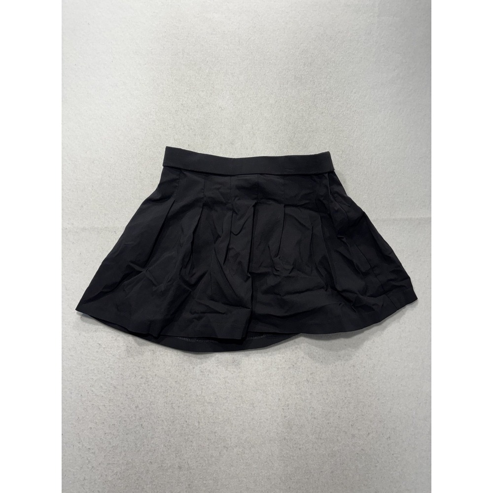 Joe B By Joe Benbasset Skirt Teens Large Black Pleated Knit Mini Stretch Casual
